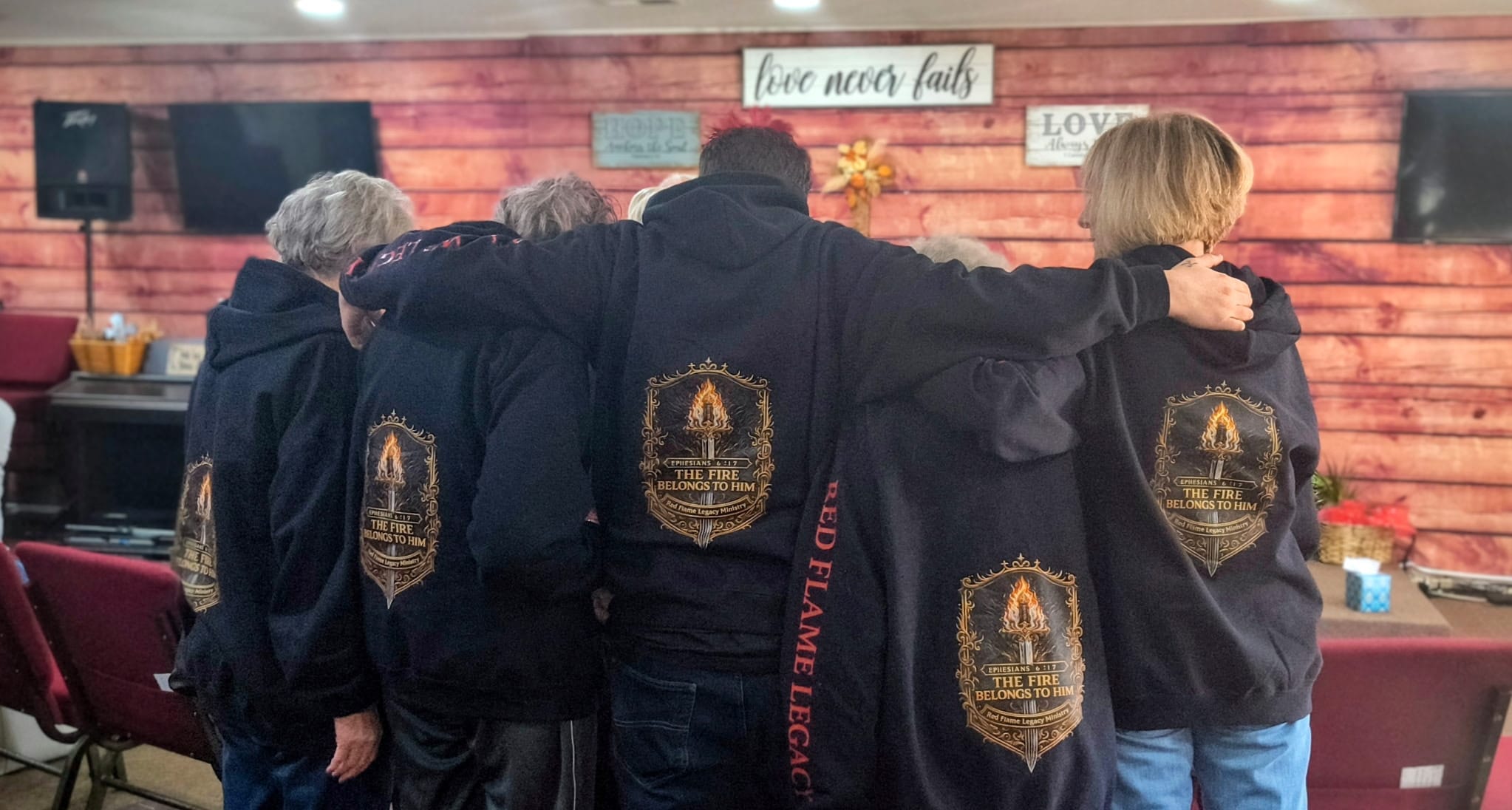Red Flame Legacy Shop and Merch Crew